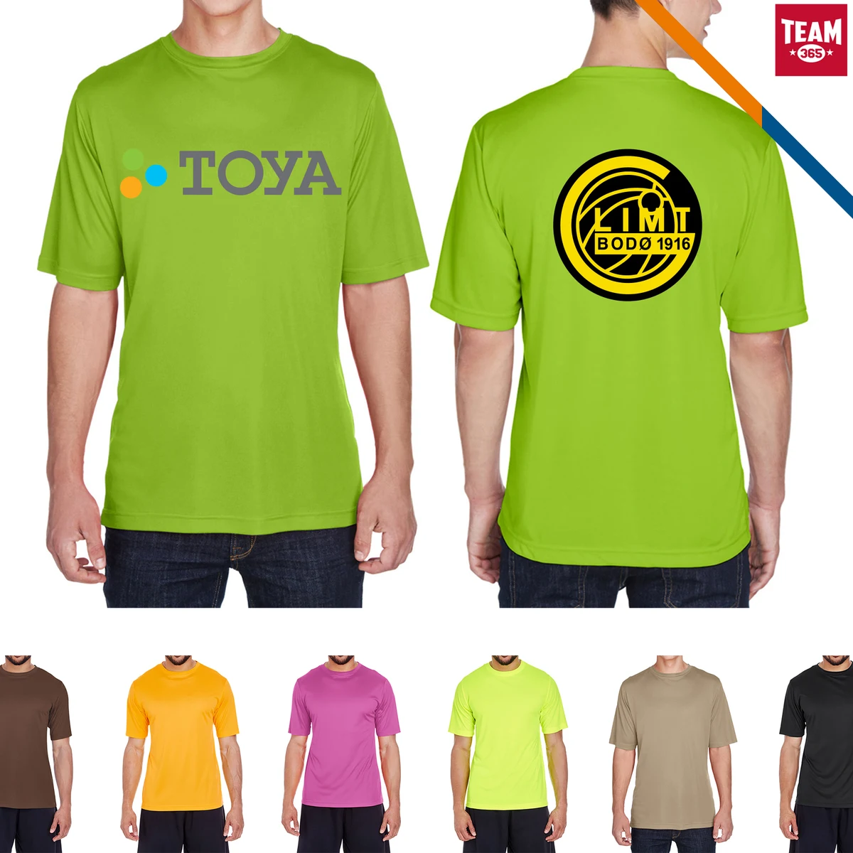 Team 365® Men's Zone Performance Tees 1