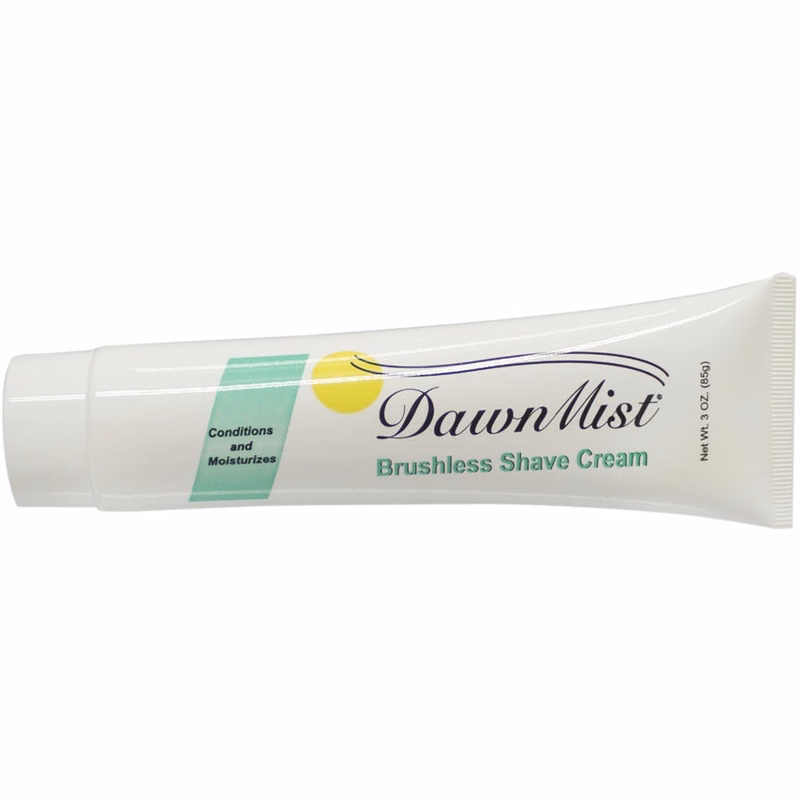 Brushless Shave Cream Tubes - 3 oz Alcohol-Free