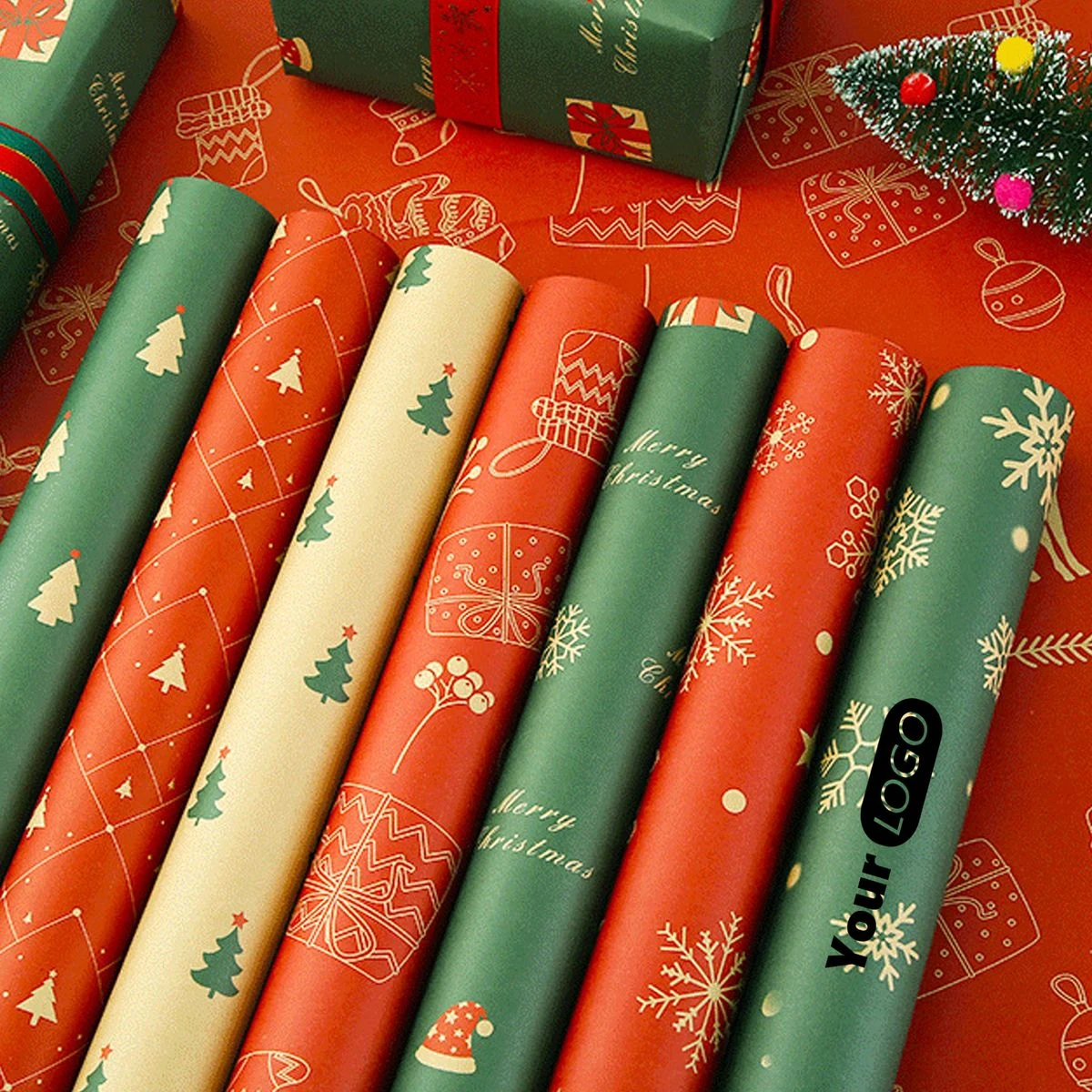 Christmas Gift Wrapping Paper 1