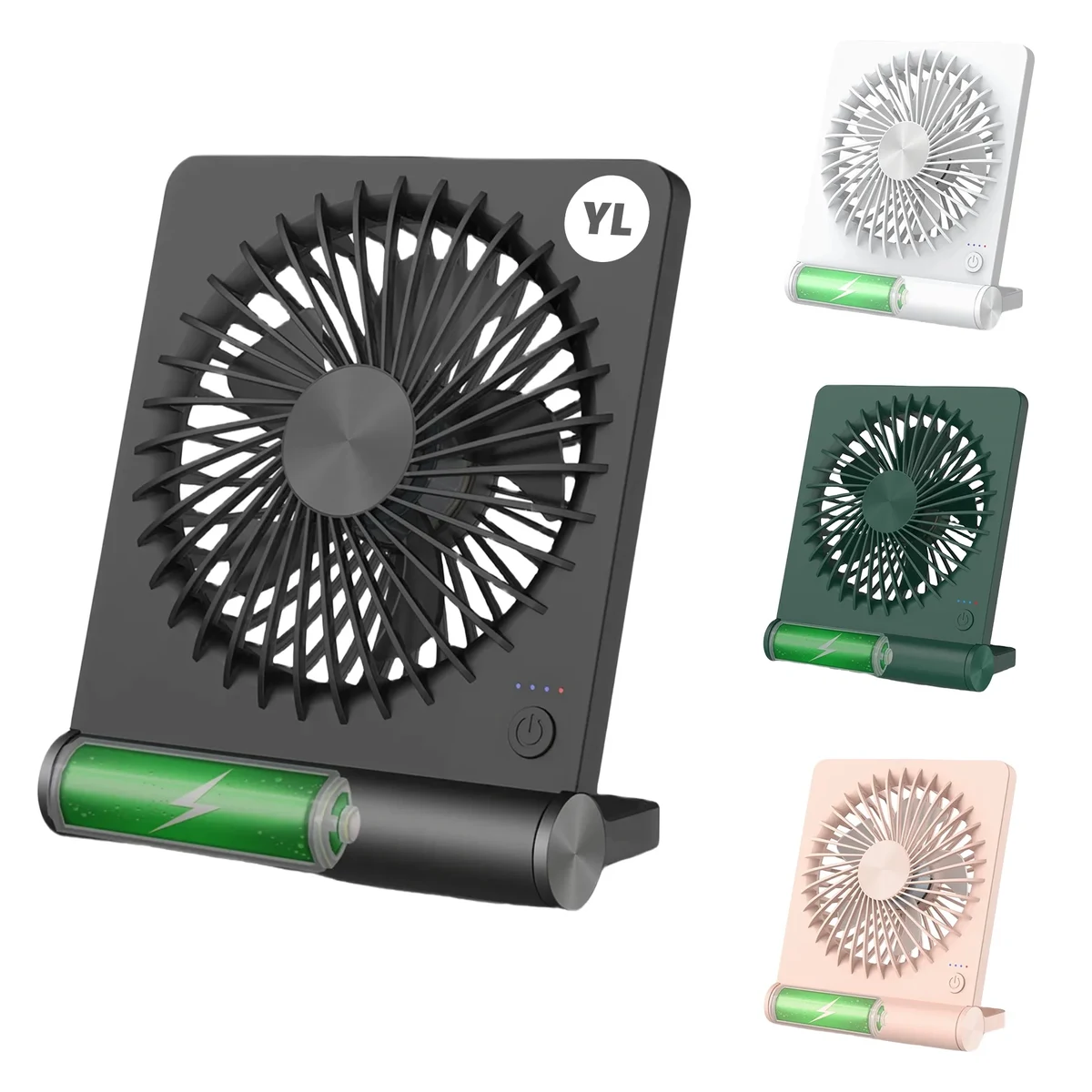 Adjustable Mini Fan - 2000mAh 1