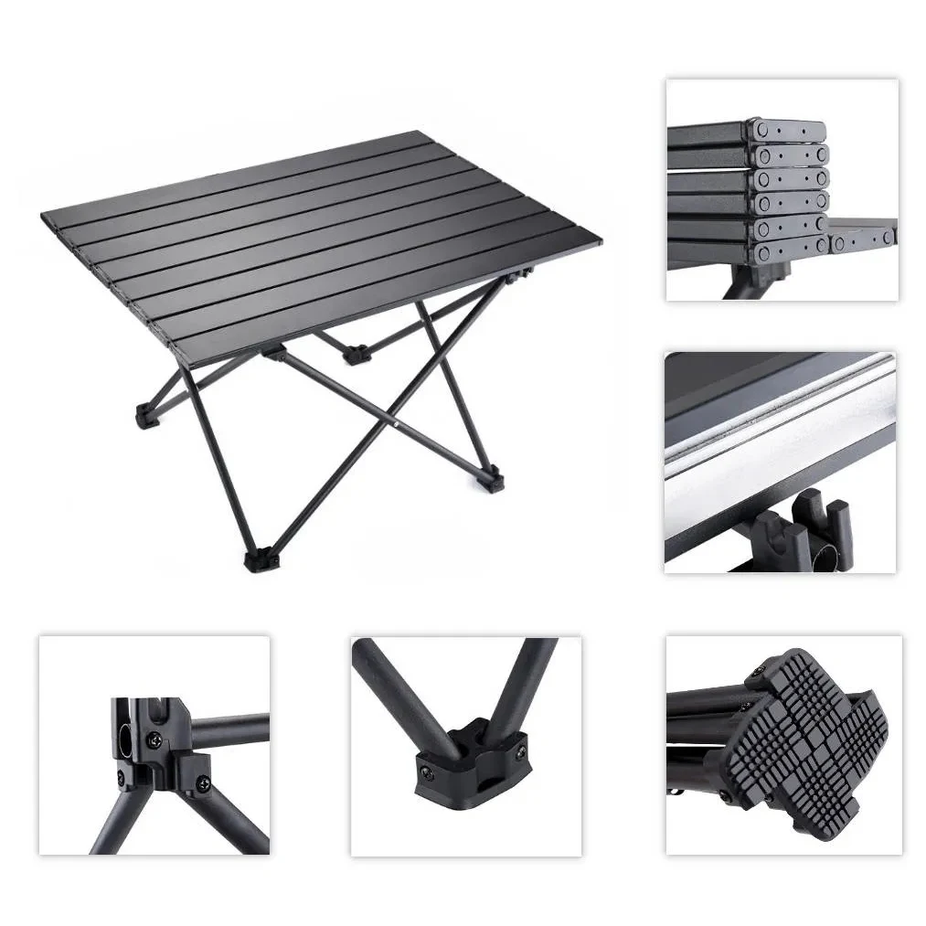 Lightweight Folding Table with Carbon Steel 1