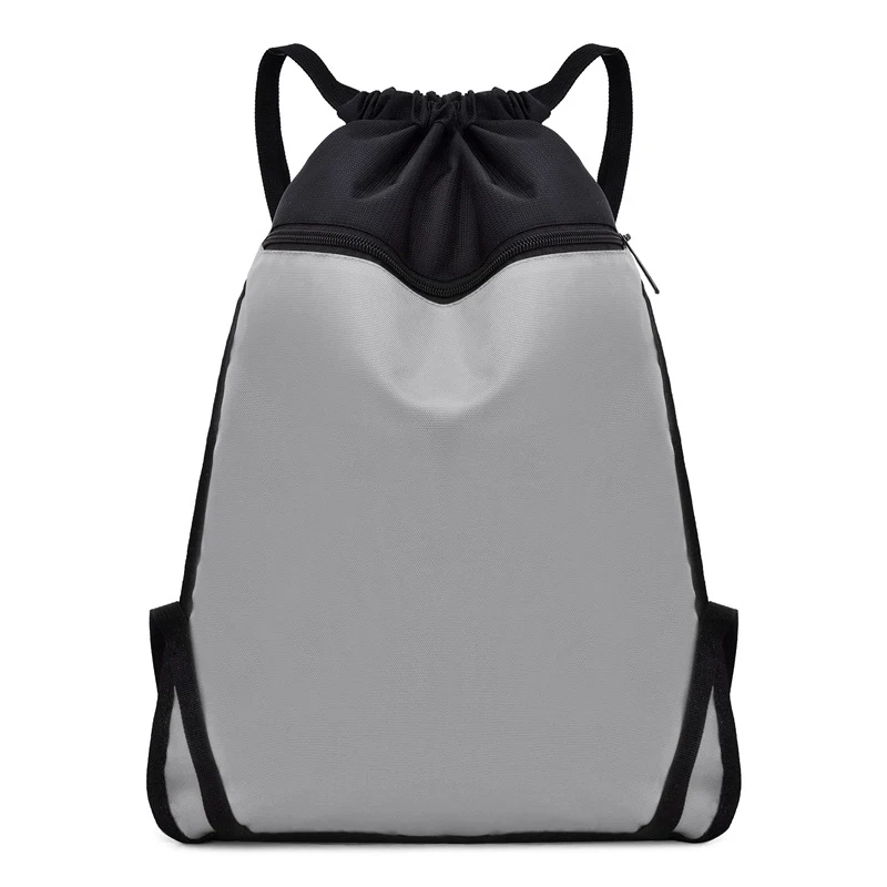 Zipper Drawstring Sports Backpack 1