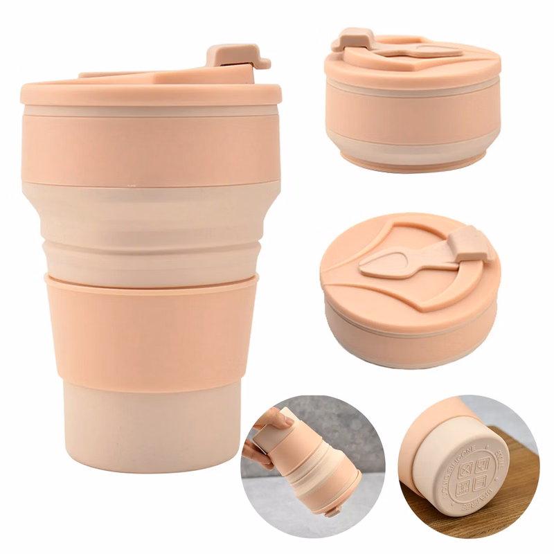 Reusable To-Go Pocket Size Silicone Cup