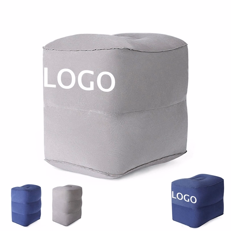 Inflatable Travel Foot Rest Pillow & Kids Airplane Bed