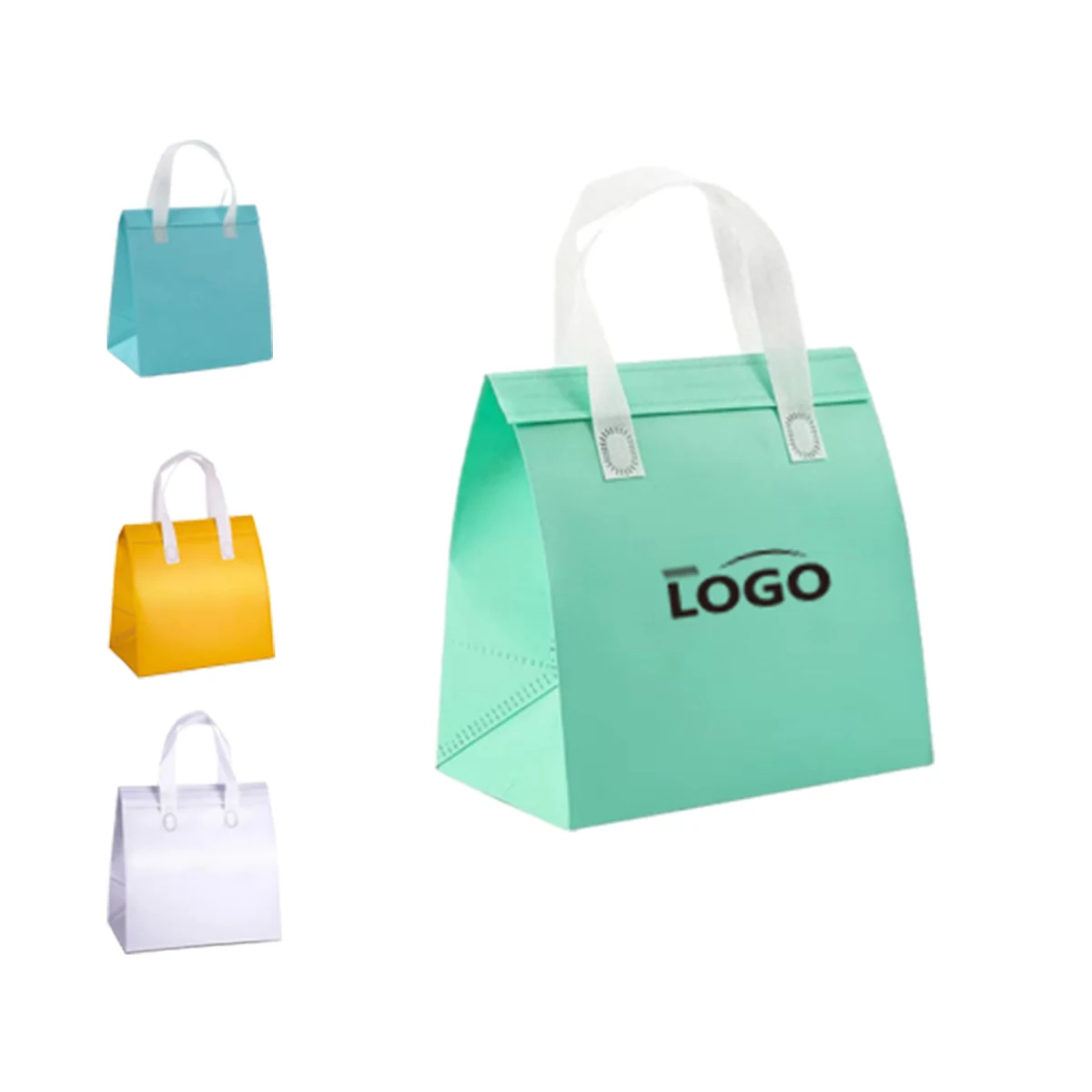 Foil Lined Insulated Takeout Bag Coffee Cooler Aluminum 1