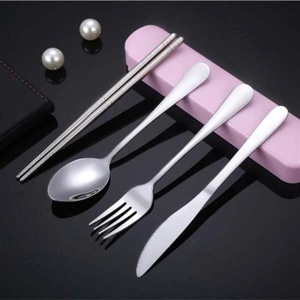 Portable Flatware Set with Case 1