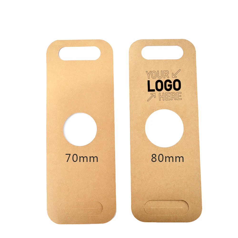 Customized Portable Beverage Coffee Paper Cup Holder 1