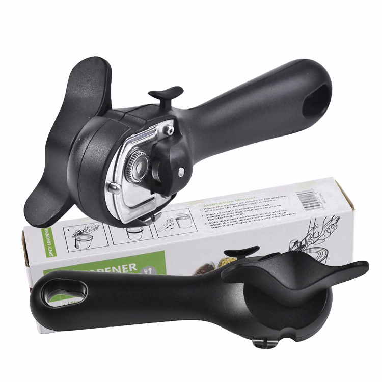 Auto Safety Can Opener with Ring-Pull