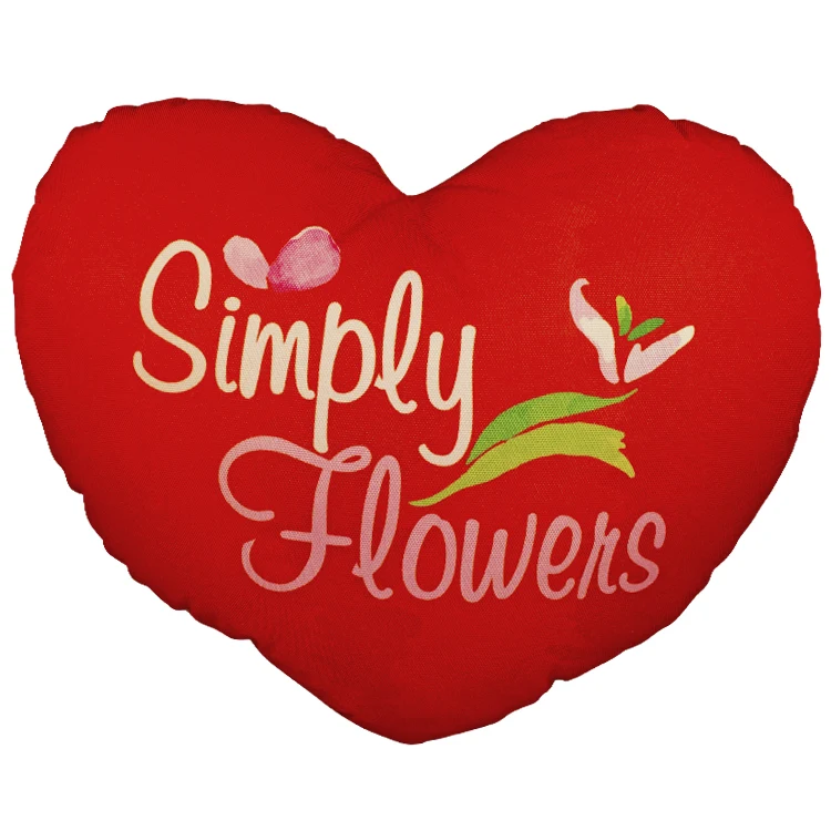 Heart Shaped Sublimated Pillow 1