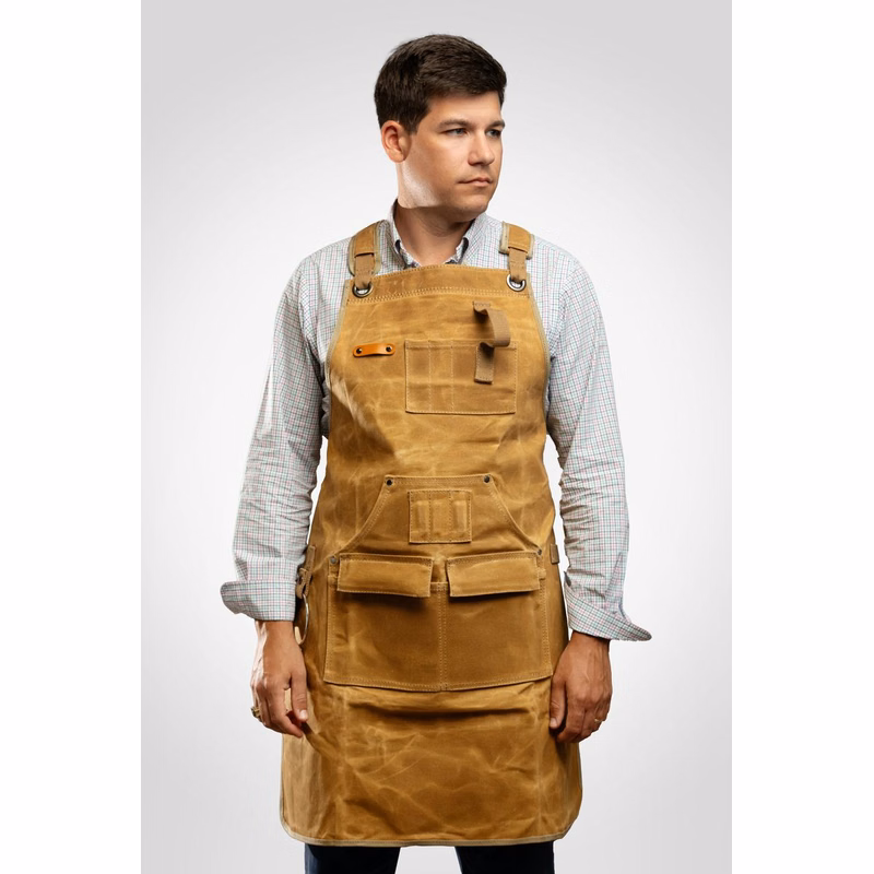 NEW Kitch Style Waxed Canvas Durable Apron