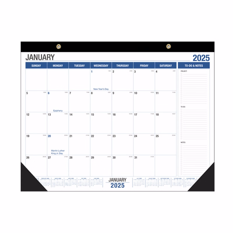 18 Months 17"*12" Wall Calendar From Jan 2025 To June 2026