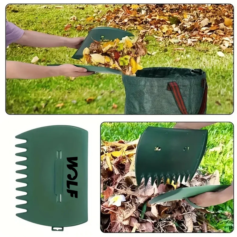 Plastic Garden Leaf Rake Cleaner 1
