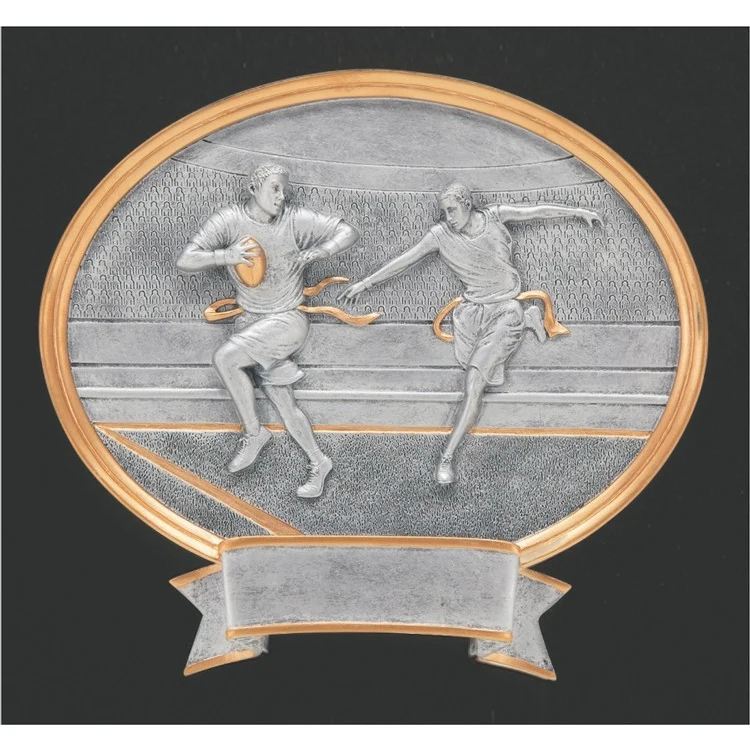 8" Flag Football Legend Plate 1