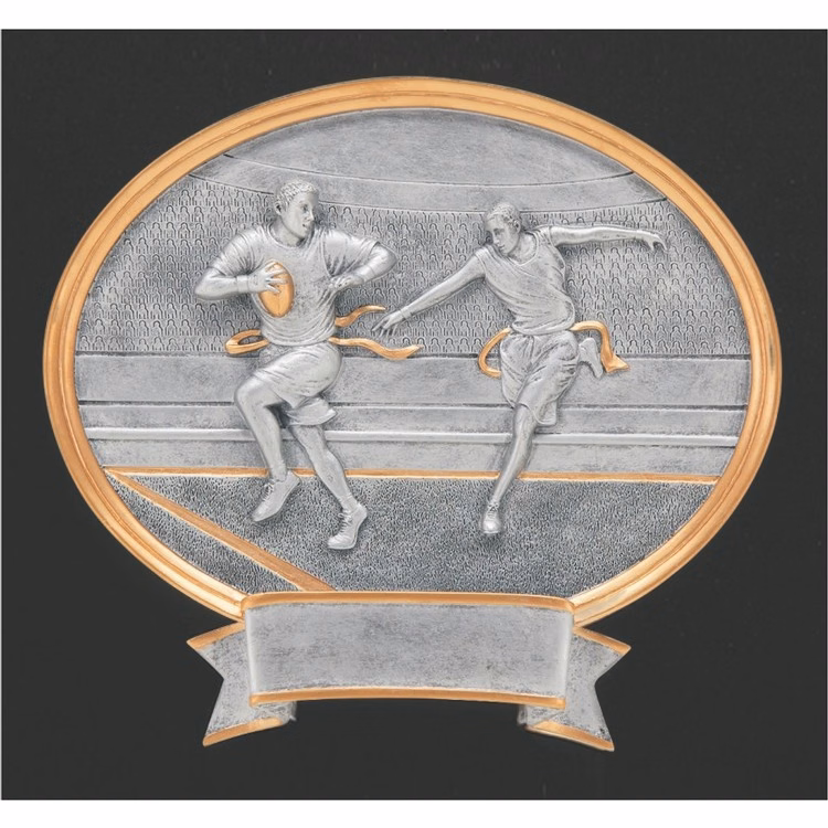 8" Flag Football Legend Plate