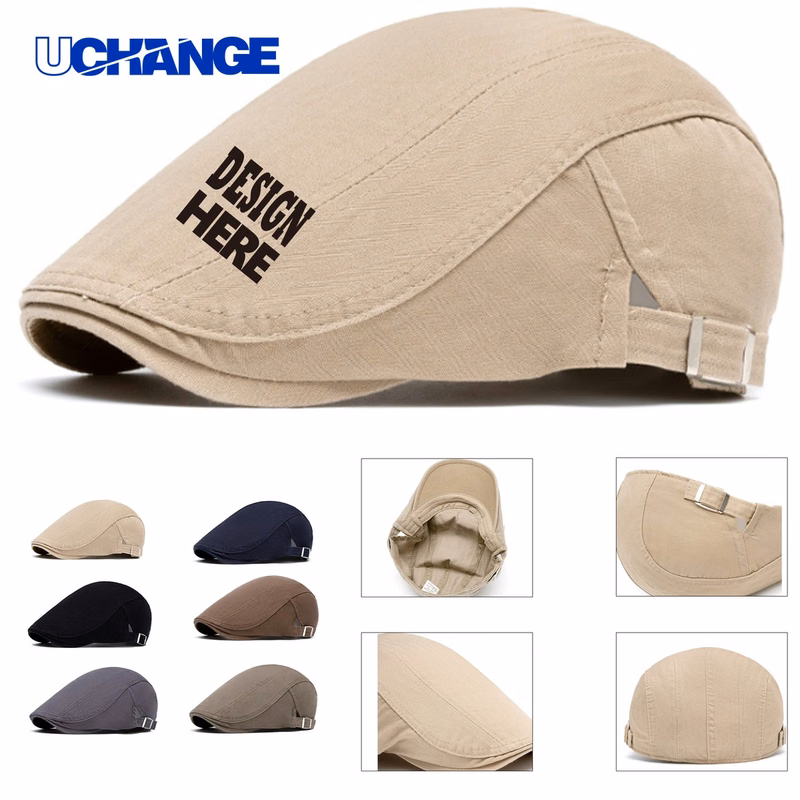 Cotton Flat Cap