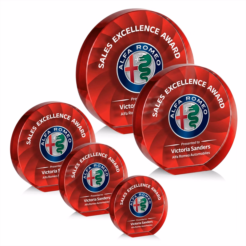 Apollo VividPrint™ Award - Red