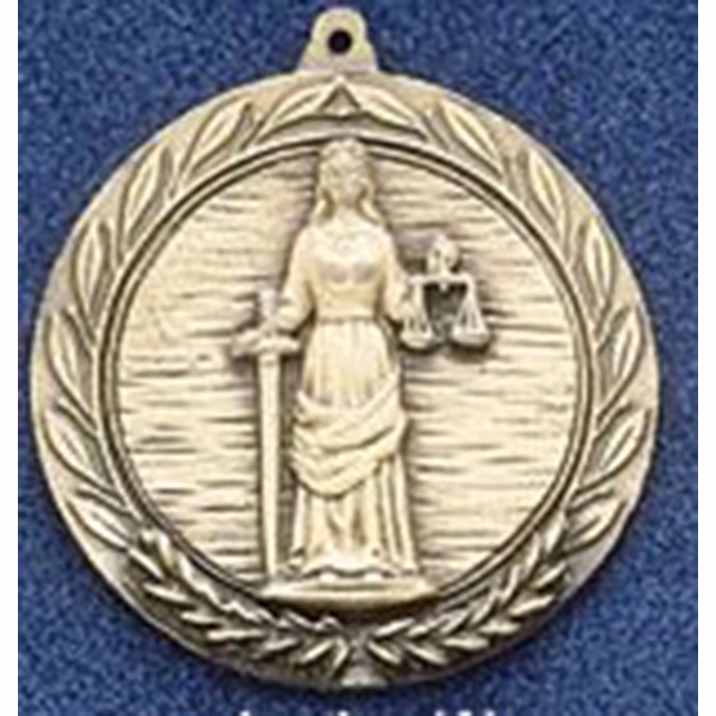 2.5" Stock Cast Medallion (Justice)