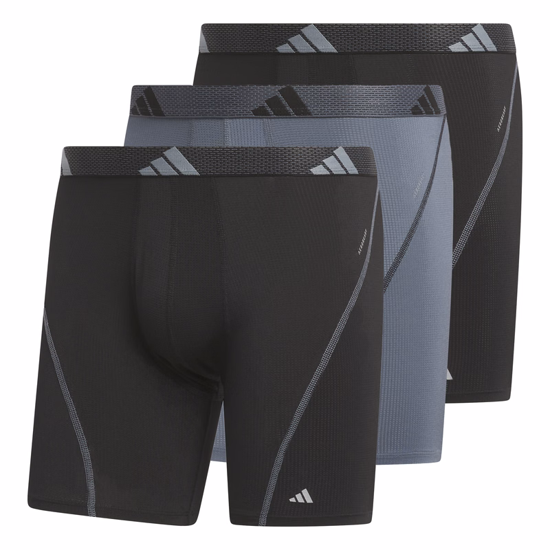 Adidas Men's Performance Mesh 3-Pack Boxer Brief