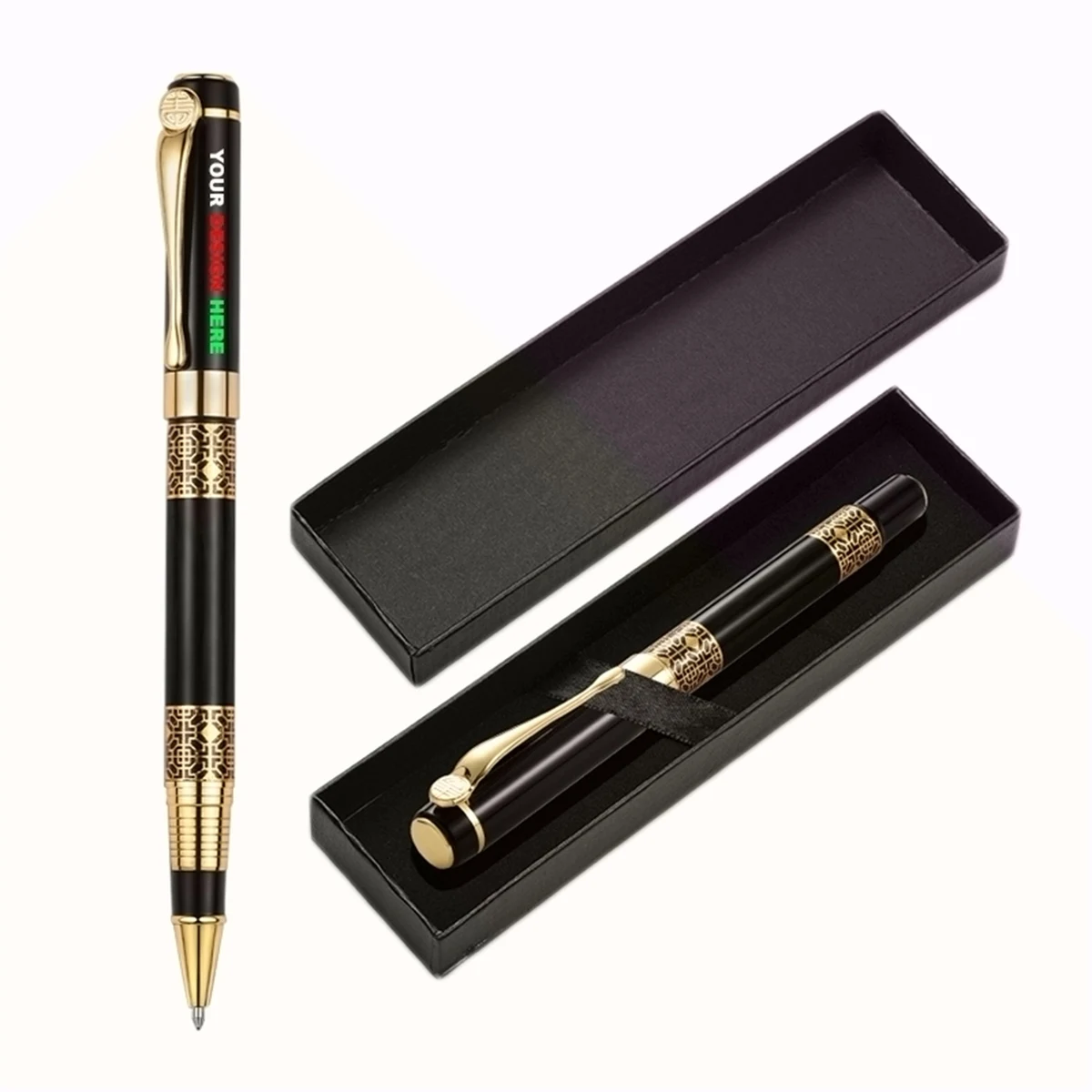 Metal Ballpoint Pen With Box 1