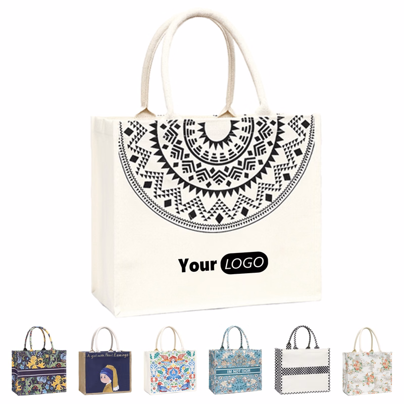 Canvas Ladies' Shopping Handbag