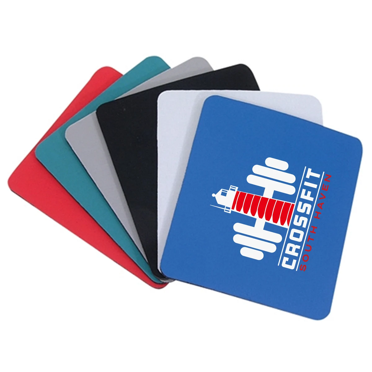 Soft Surface Mouse Pad w/ Rubber Base (7-7/8"x7-1/8"x1/8") 1