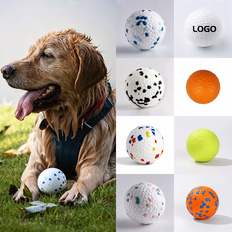 2.8 Inch Floats on Water Dog Chew Ball for Medium Large Dogs