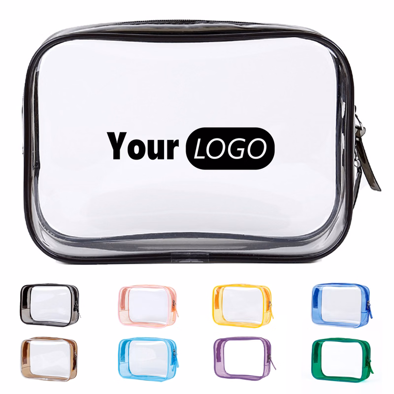 Pvc Large Capacity Transparent Waterproof Makeup Bag