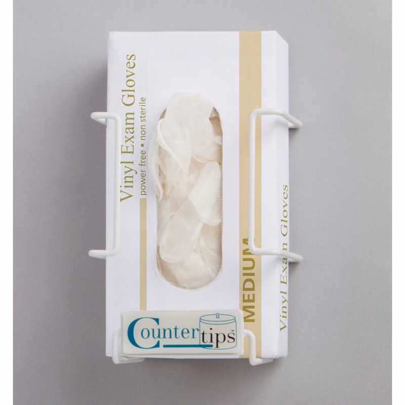 Countertop Medical Glove Dispenser - Single Wall Mount Option