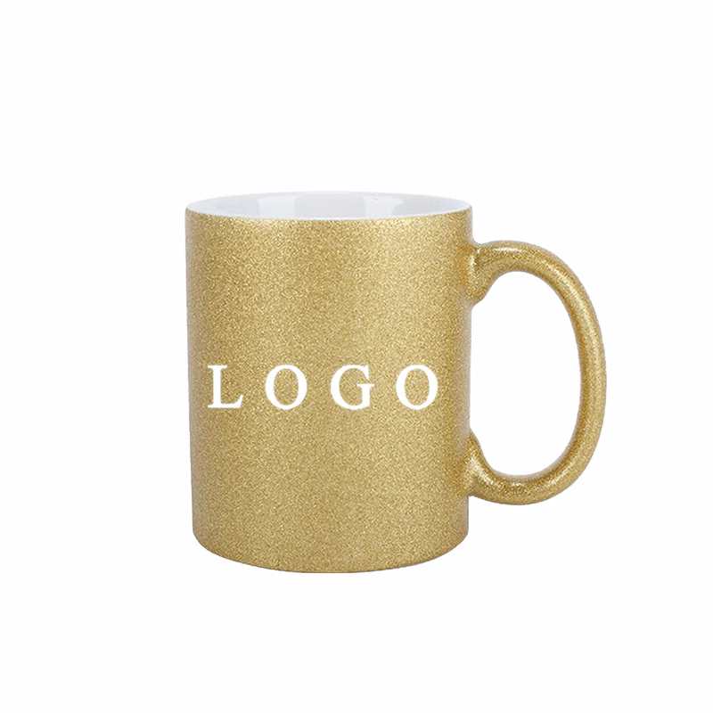 Customized Sparkling Mug with Image Text Logo