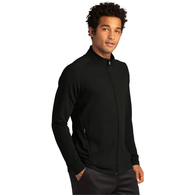 Sport-Tek Sport-Wick Flex Fleece Full-Zip. 1