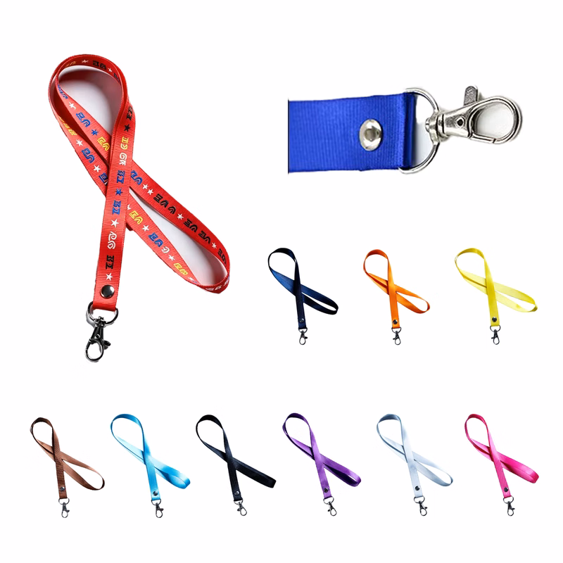 Custom Woven Lanyard for Student Trade Shows