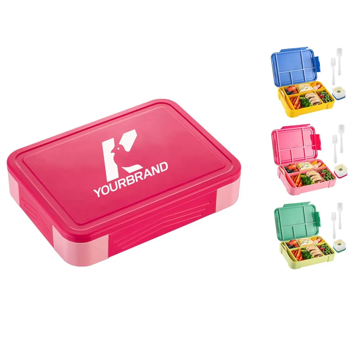 Large Capacity PP Stackable Leak-Proof Lunch Container 1