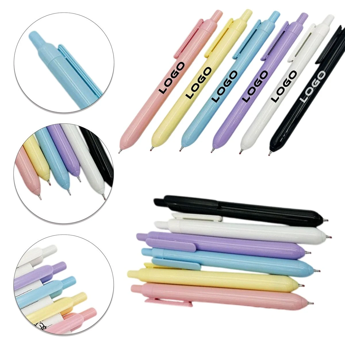 Macaron Color Click Gel Pen 1