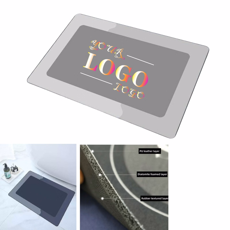 MOQ 10 pcs Rubber Bath Mat