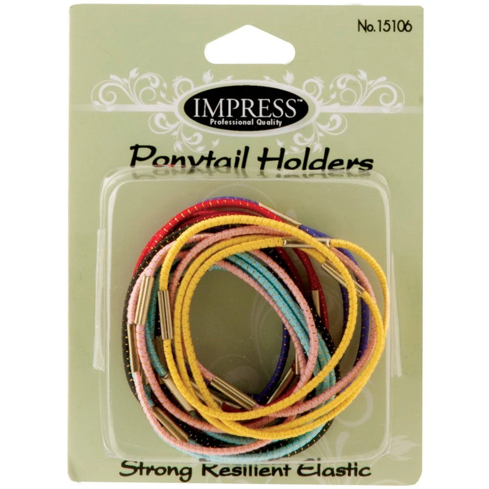 Medium Hair Ties - Elastic 18 Pack 1
