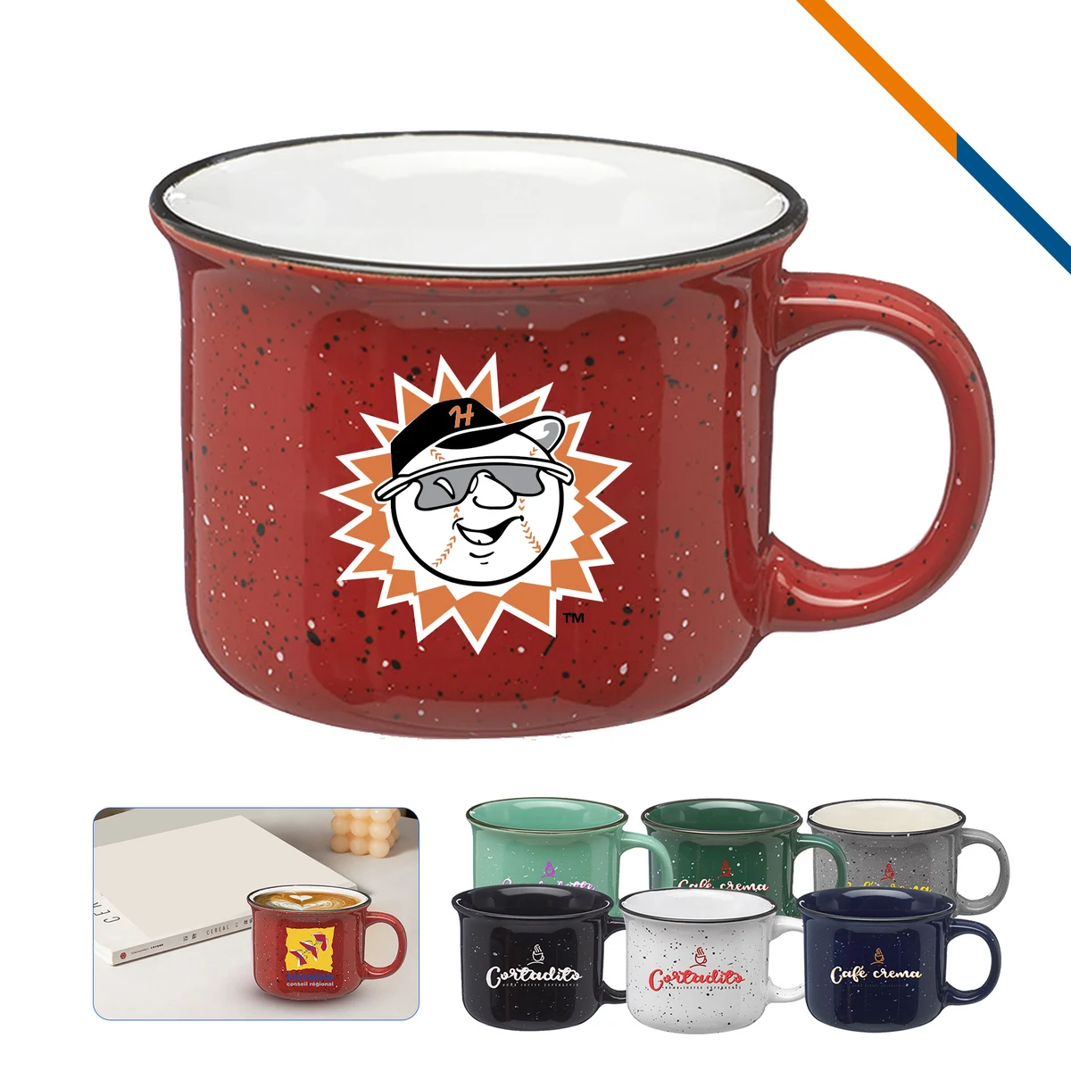 Soble Ceramic Mug - 7.5 OZ. 1