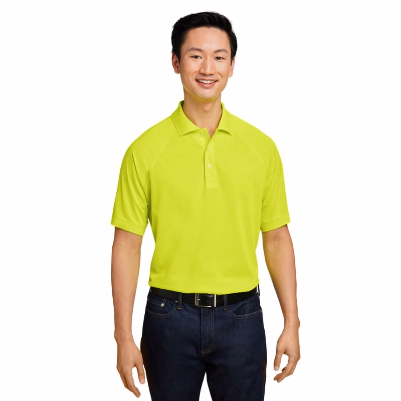 Harriton Men's Charge Snag And Soil Protect Polo