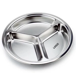 304 Stainless Steel Divided Food Tray 1