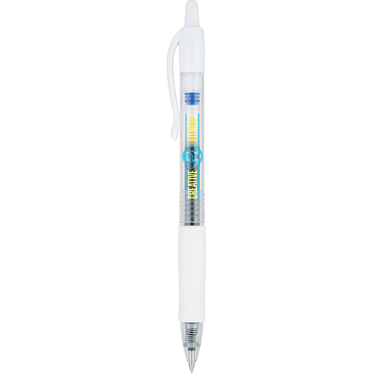 G27 White grip & accent with Blue ink Pen (0.7mm) 1