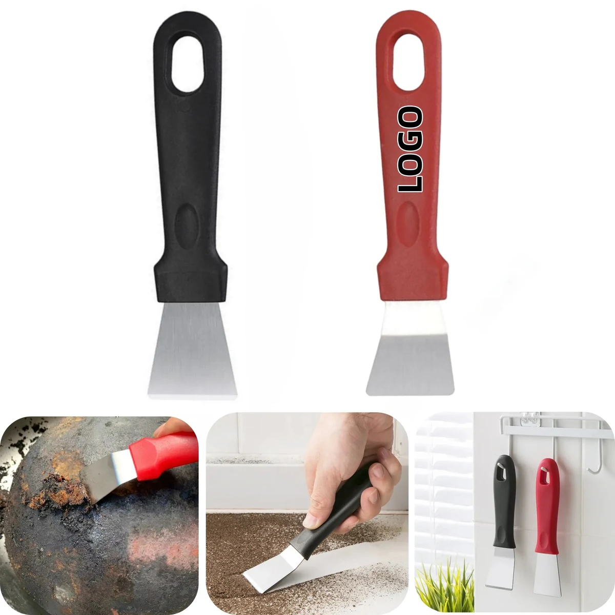 Stainless Steel Multi-Functional Cleaning Scraper 1