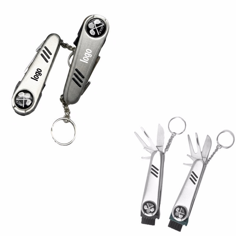 Golf Knife Multi Functional Keychain