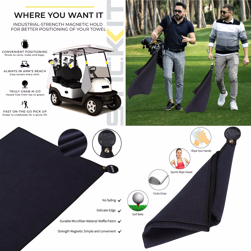 Magnetic Clip for Golf Towel