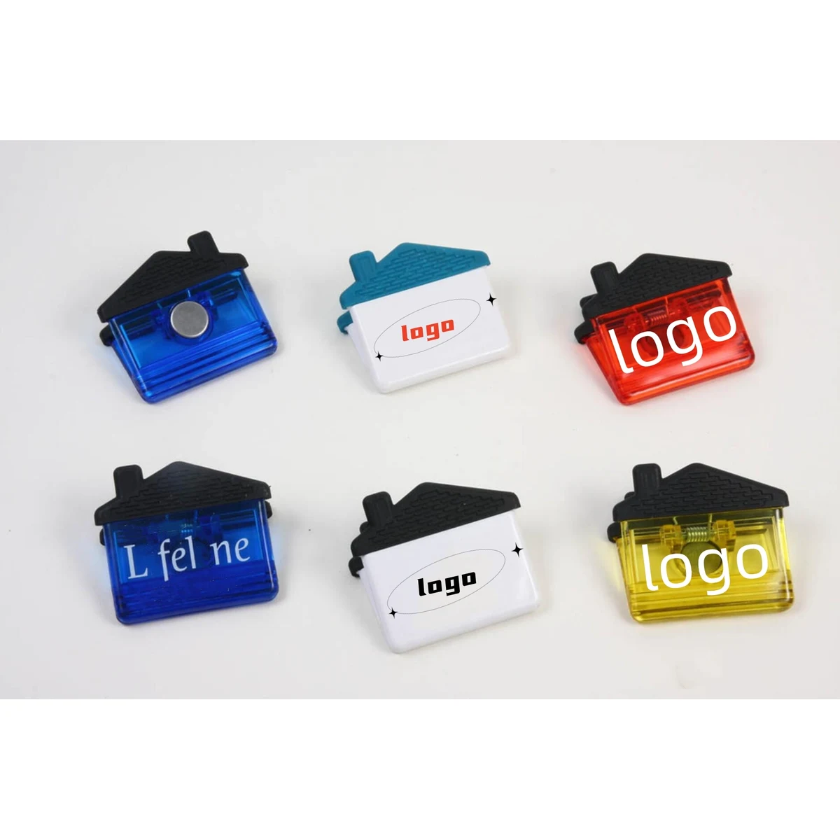 Jumbo Size House Shape Memo Clip 1