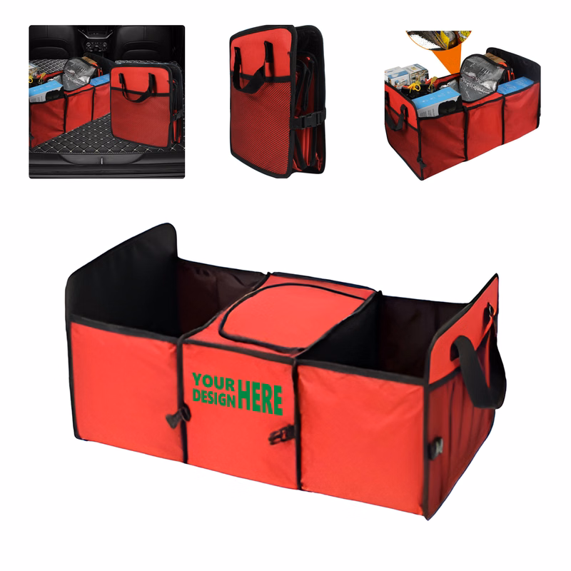 MOQ50 Custom Car Trunk Insulated Storage Organizer