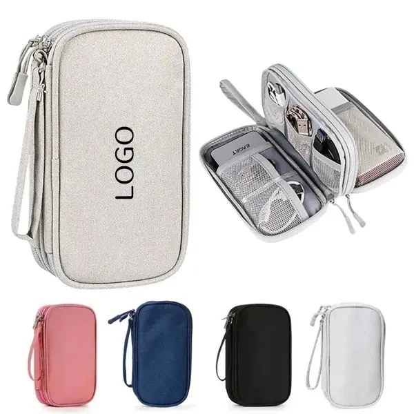 Double Layer Portable Storage Bag with Organize Items Easily 1