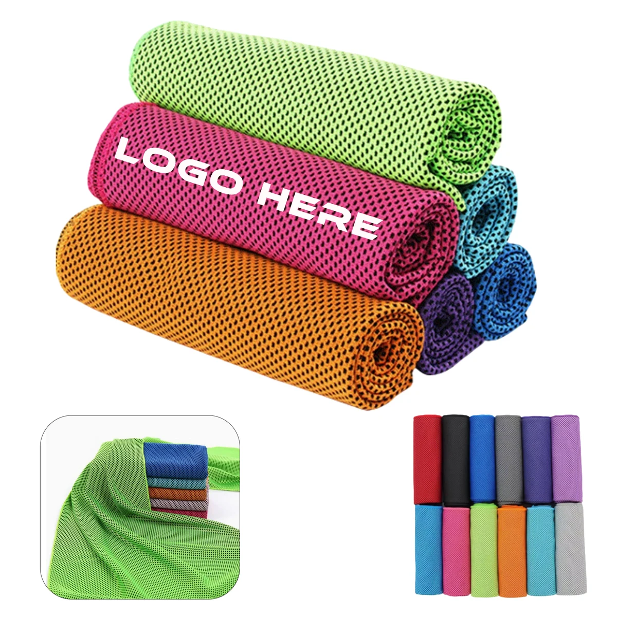 MOQ 100pcs Quick Drying Cooling Towel 1