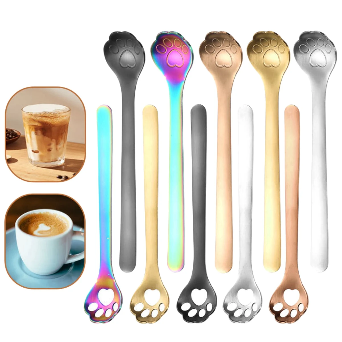 Cat Paw Coffee Spoons 1