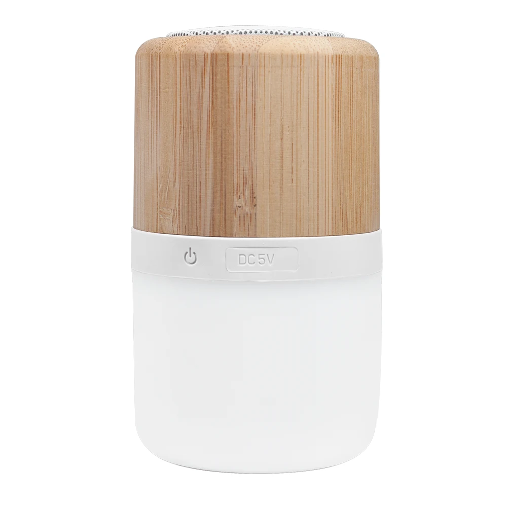 Bensley Bamboo Color Ambiance Nightlight Bluetooth Speaker 1