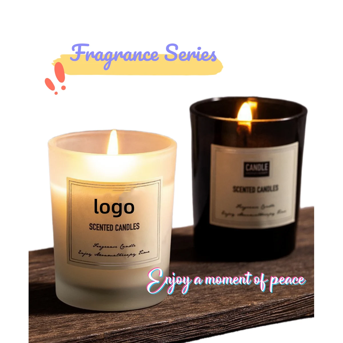 Essential oil candles 1