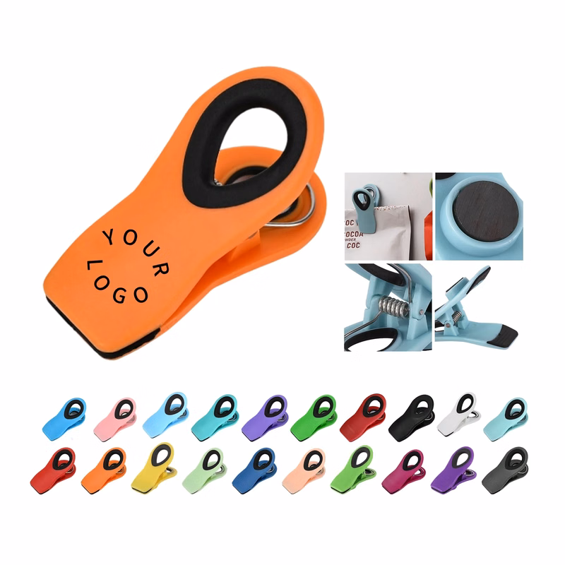 MOQ 50 Magnetic PP Bag Clips